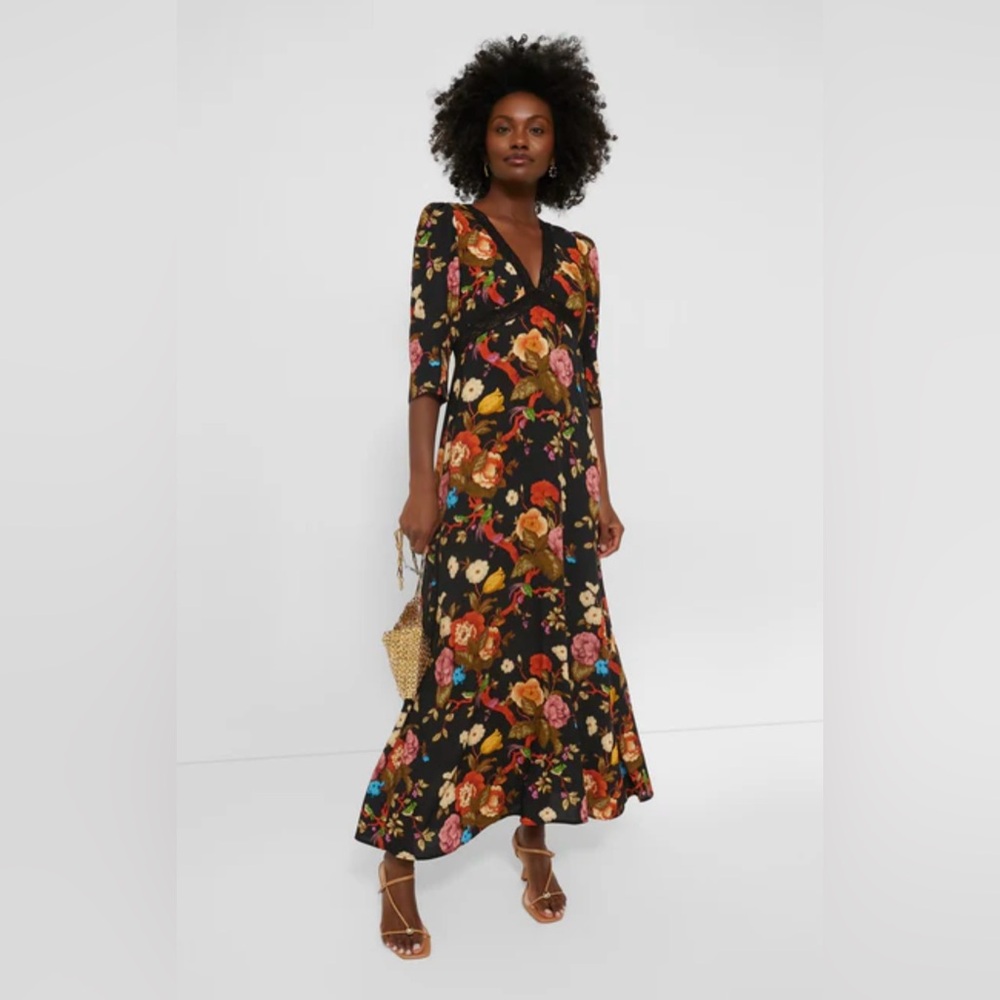 TUCKERNUCK
Baroque Floral Irina Dress.  
Worn x 1. Size Small.